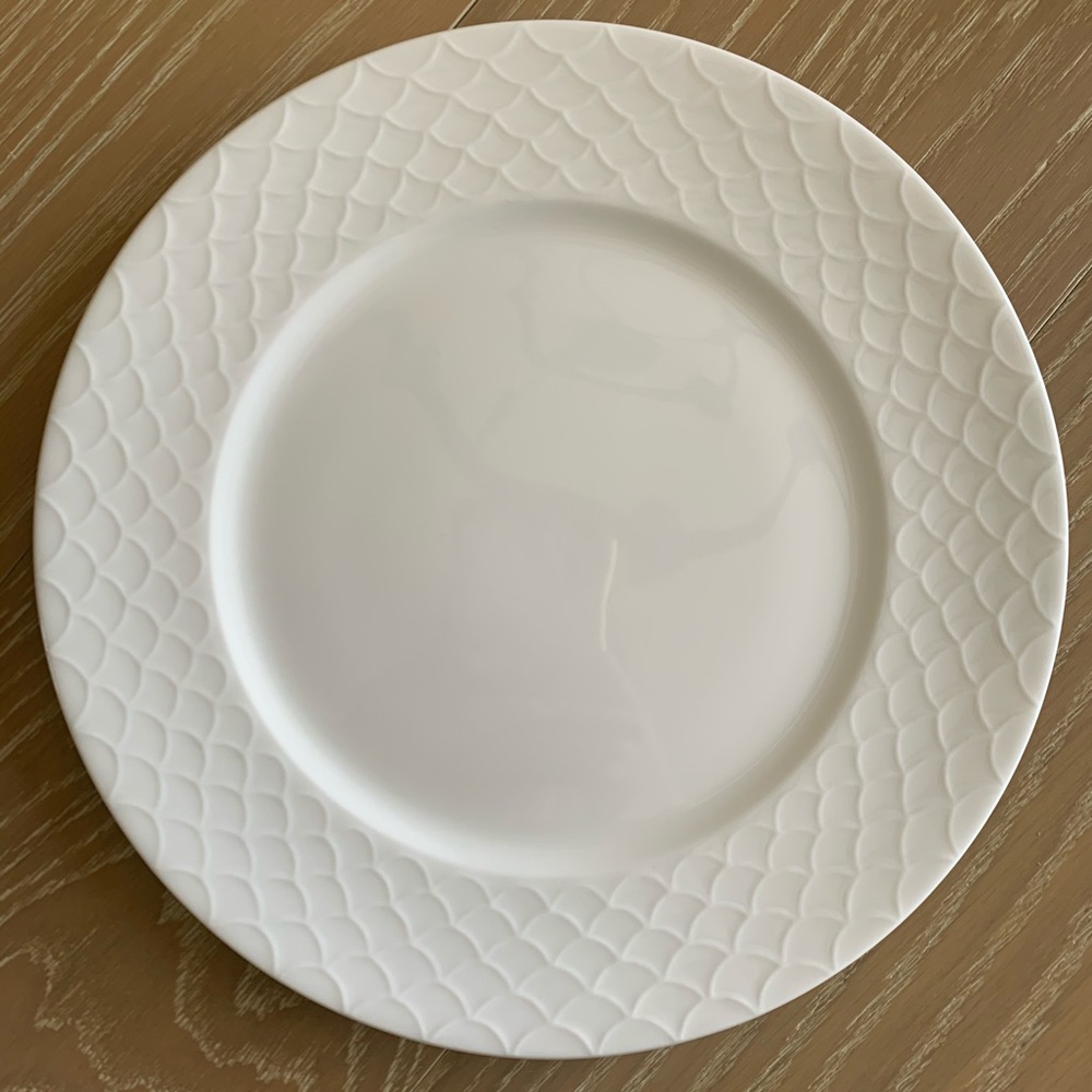 ISO La Rochelle L2RL2R4 scallop Bone China Plates